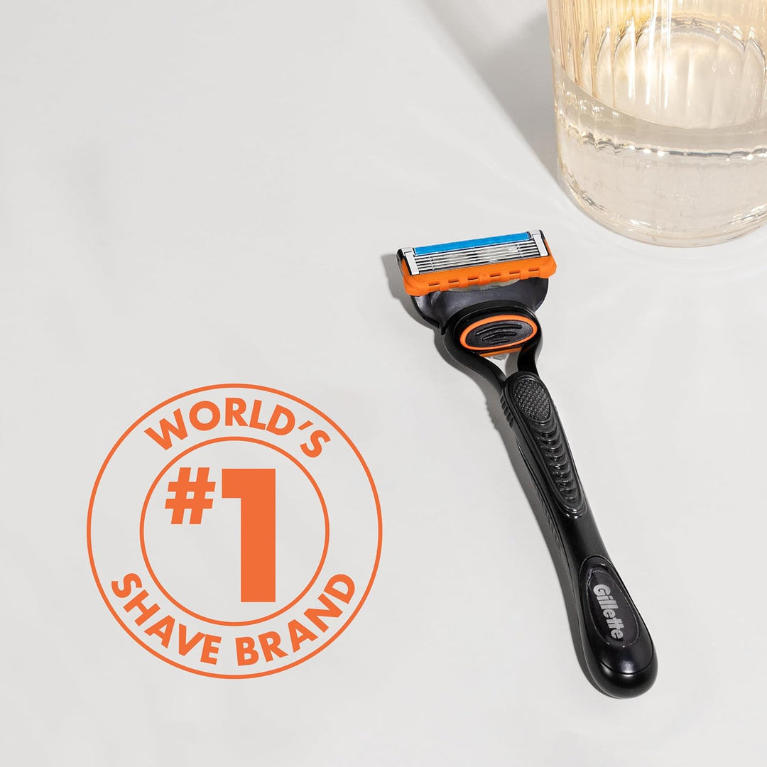 Gillette Fusion5 - Recambios de cuchilla de afeitar para hombre, Lu...