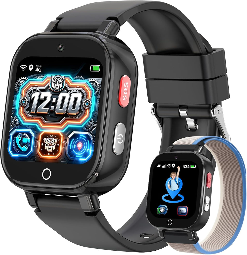 Reloj de teléfono para niños 4G con tarjeta SIM, reloj inteligente para