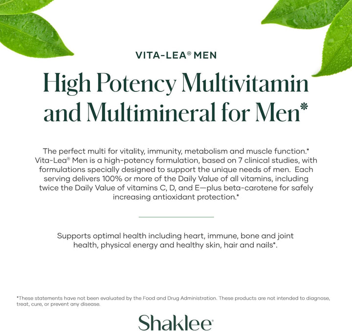 Shaklee - Multivitamínico y multimineral de alta potencia Vita-Lea®...