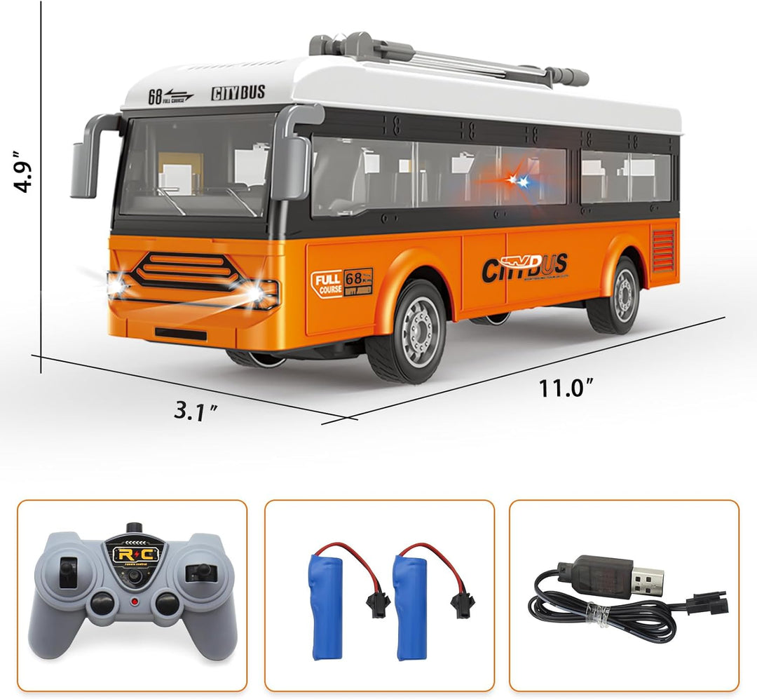 Autobús de control remoto 24G Control remoto City Classic