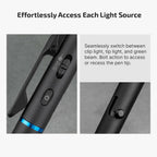 OLIGHT O'Pen 3 Pen - Linterna EDC recargable USB-C, color negro