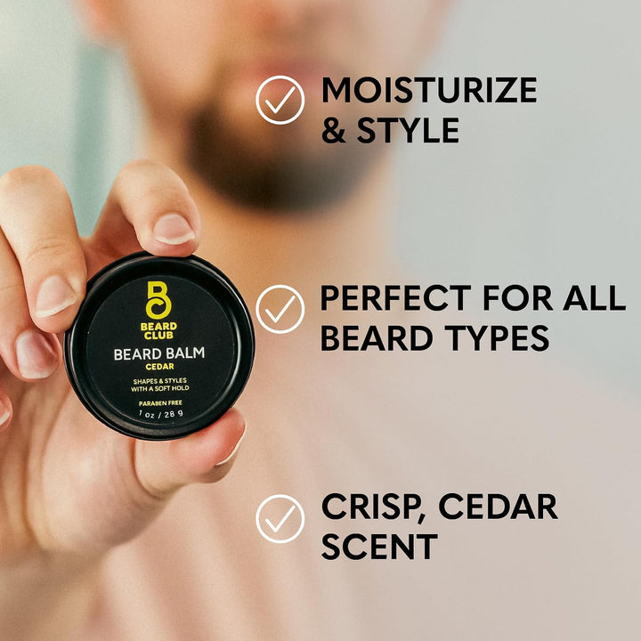Kit de cuidado de barba y kit de aseo para hombres The Beard Club -...