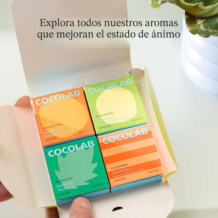 Cocofloss Hilo Dental Tejido, Cuidado Bucal Diseñado por Dentistas,...