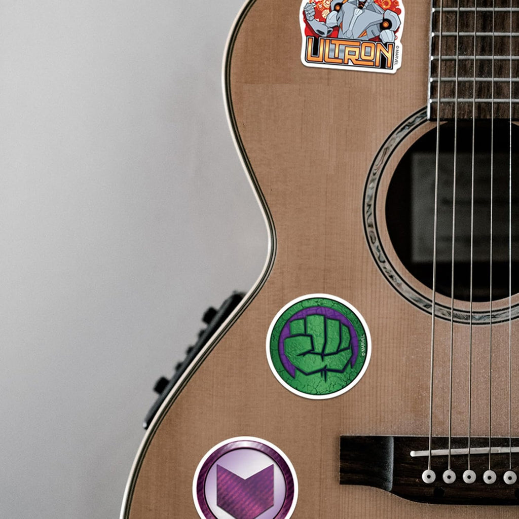 50 calcomanías de superhéroe de dibujos animados vinilo