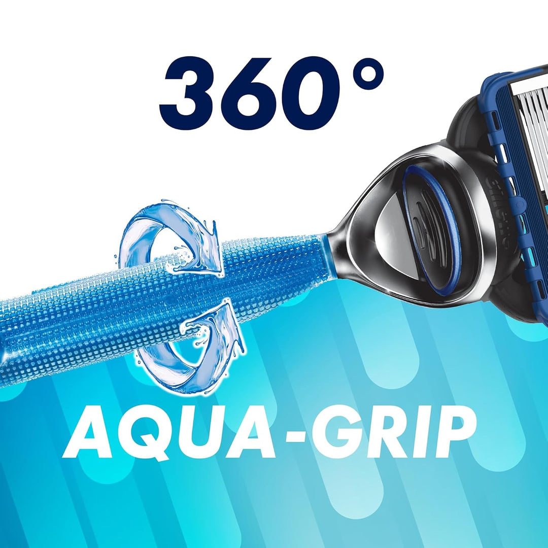 Gillette 5 repuestos de cuchillas de afeitar de 5 cuchillas para ho...