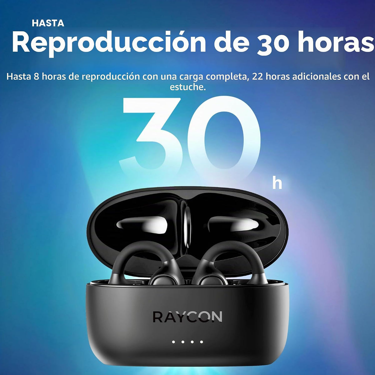 Raycon Auriculares de clip para uso diario, oreja abierta y resistente al