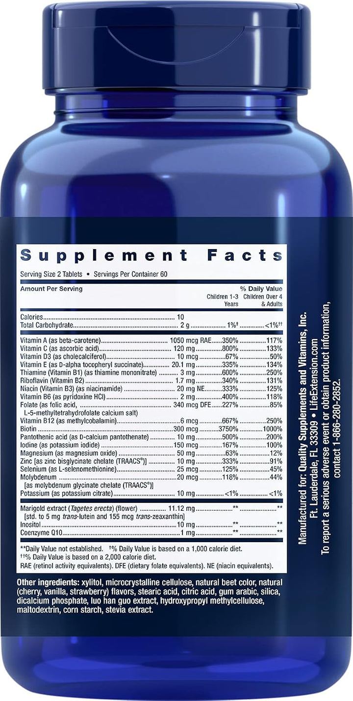 Life Extension Children's Formula Mix - Multivitamínico mastica...
