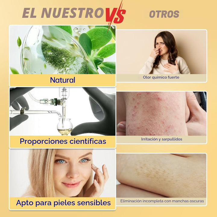 Depilación facial para mujeres, crema depilatoria sin dolor y suave...