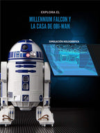 Sphero R201ROW Star Wars R2D2 Droide Controlado por Aplicación Blanco/Azul