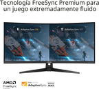 ASUS TUF Gaming VG34VQ3B \u2013 Monitor curvo ultraamplio de 34\u20...