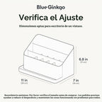 Organizador de Escritorio BLUE GINKGO, Suministros de Oficina, Blanco, Hecho en Corea