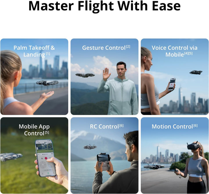 Combo DJI Neo 2 Motion Fly More con RC Motion 3 y gafas N3, transmi...