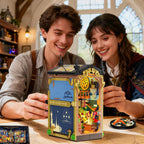 Juego de construcción de rincón de libro de astrología