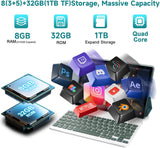 Tablet Android 15 Tabletas de 10 pulgadas, 8GB RAM 32GB ROM 1TB Amp...