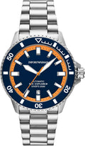 Emporio Armani Reloj Sea Explorer automático de acero inoxidable para hombre (Modelo: AR60090)