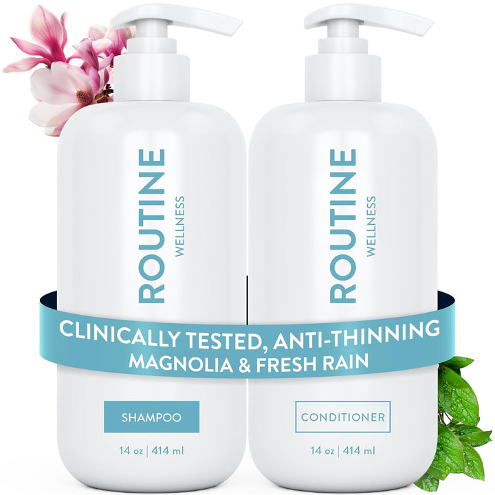 Routine Wellness Juego de champú y acondicionador voluminizador ant...
