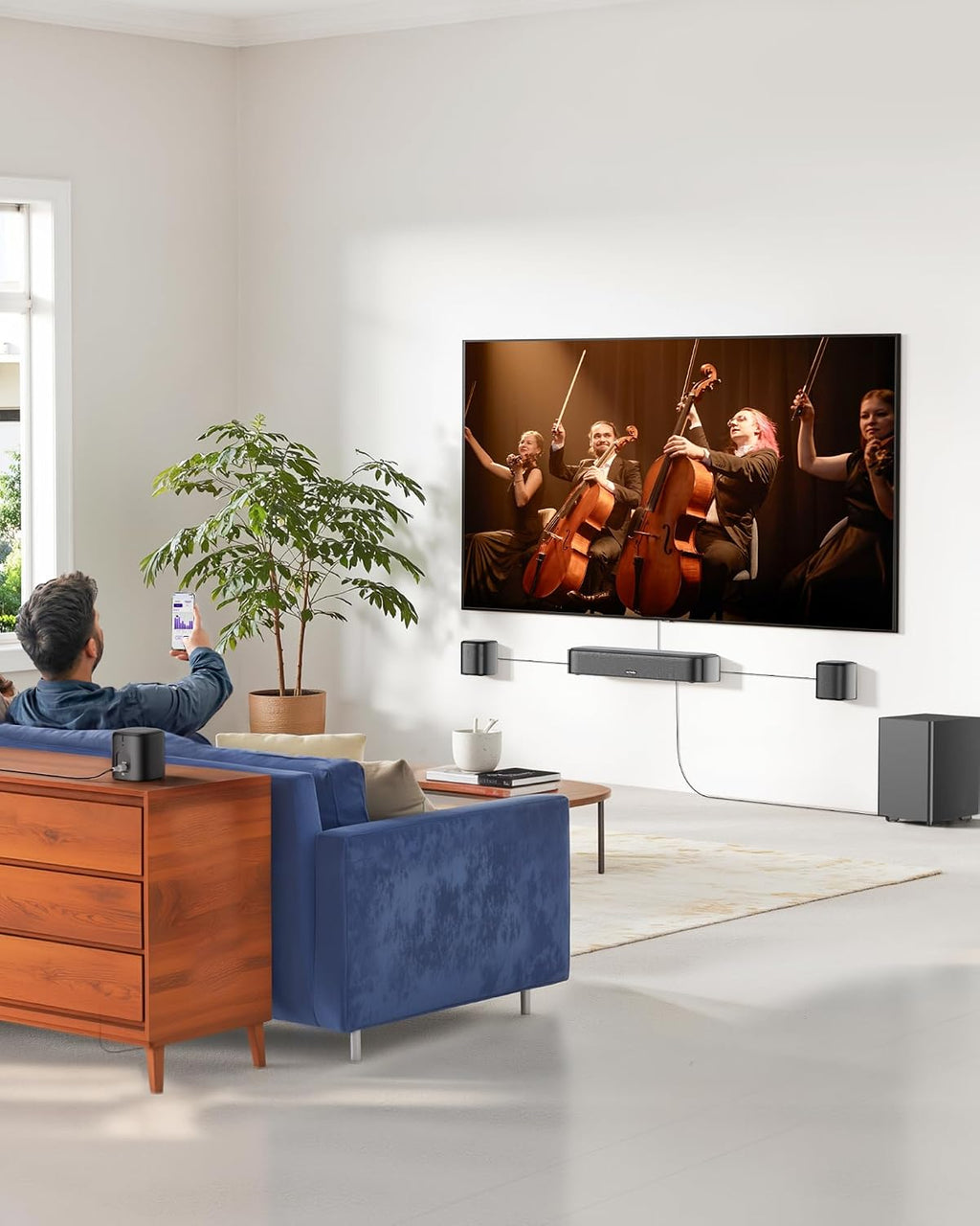 Sistema de sonido envolvente ULTIMEA 7.1ch con Dolby Atmos, sistemas de