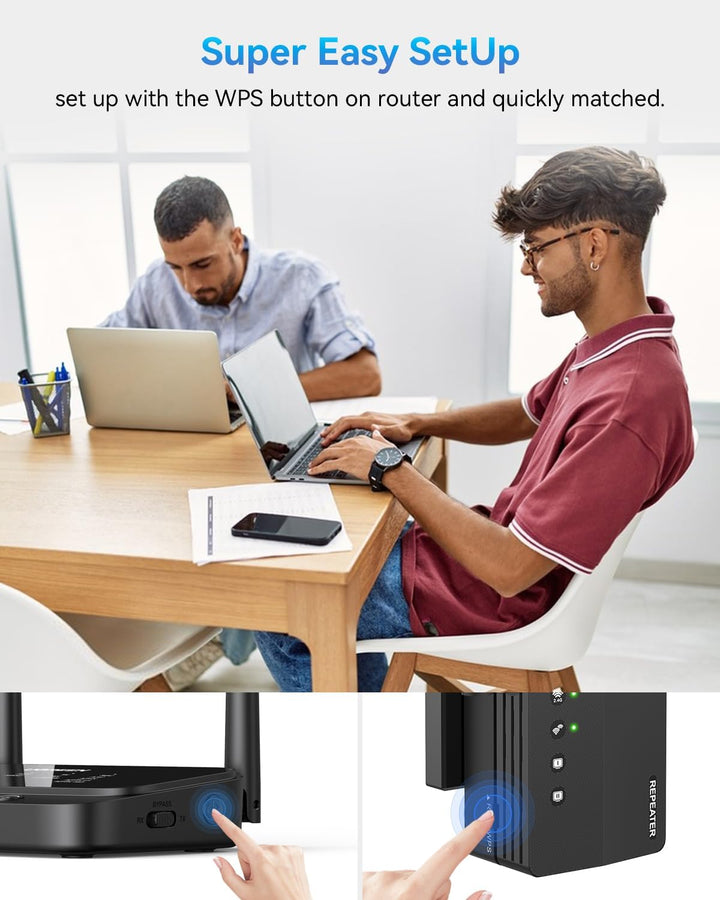 Amplificador de señal WiFi extensor WiFi de doble banda