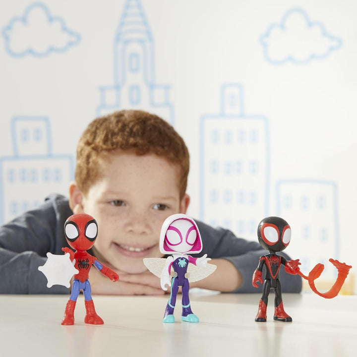 Spidey and his Amazing Friends Paquete de 3, figuras de acción de M...