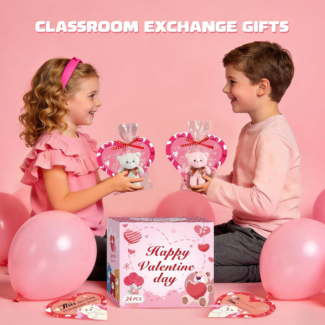 Tarjetas de regalo de San Valentín para el aula de niños