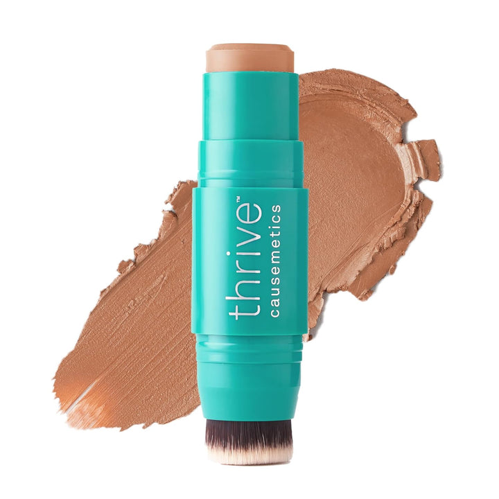 Thrive Causemetics Triple Threat Color Stick: Crema bronceadora y b...