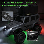 1/64 RC Mini Coche Camión FPV con Cámara y Pantalla LCD para Niños, Adultos y Regalo