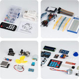 Kit inicial completo para Arduino Uno R3 con tutorial (63 artículos...
