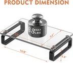 Soporte fijo para monitor de computadora.