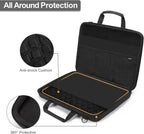 MOSISO Bolsa para computadora portátil para hombre, bolsa de comput...