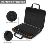 MOSISO Bolsa para computadora portátil para hombre, bolsa de comput...