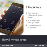 NETGEAR Router Wi-Fi Inteligente Nighthawk, R6700 - AC1750 Velocida...