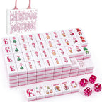 Kasyat American Mahjong - Juego de 160 azulejos con dados y bolsa con