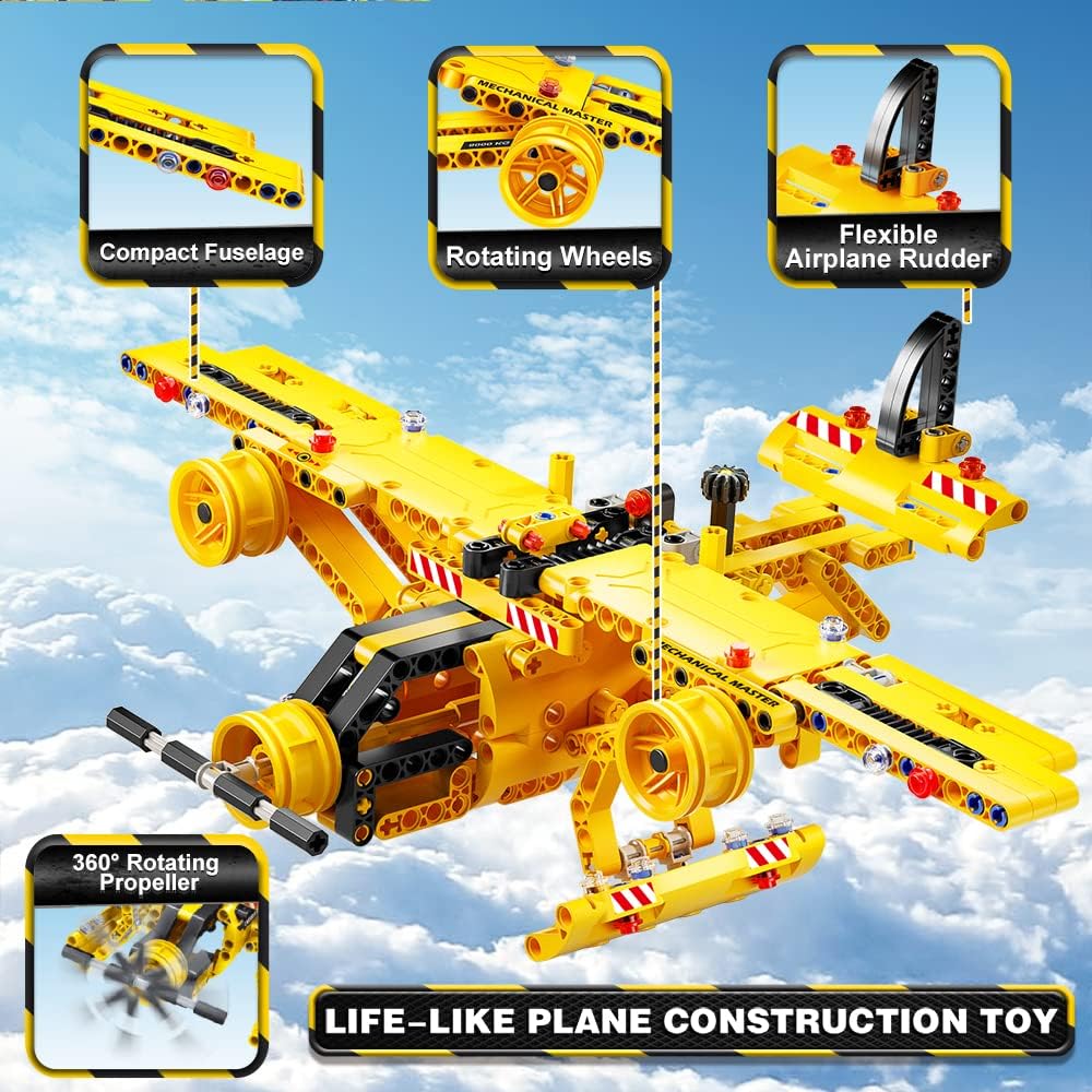 Jyusmile Juguete de construcción STEM para niños de 6 7 8