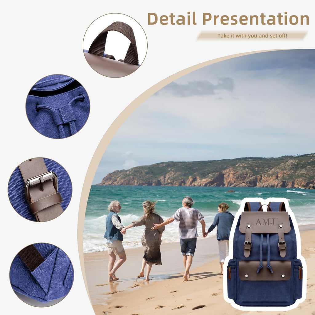 Mochila de viaje para laptop, mochilas de trabajo para hombres y mujeres, mochilas casuales de senderismo, mochila