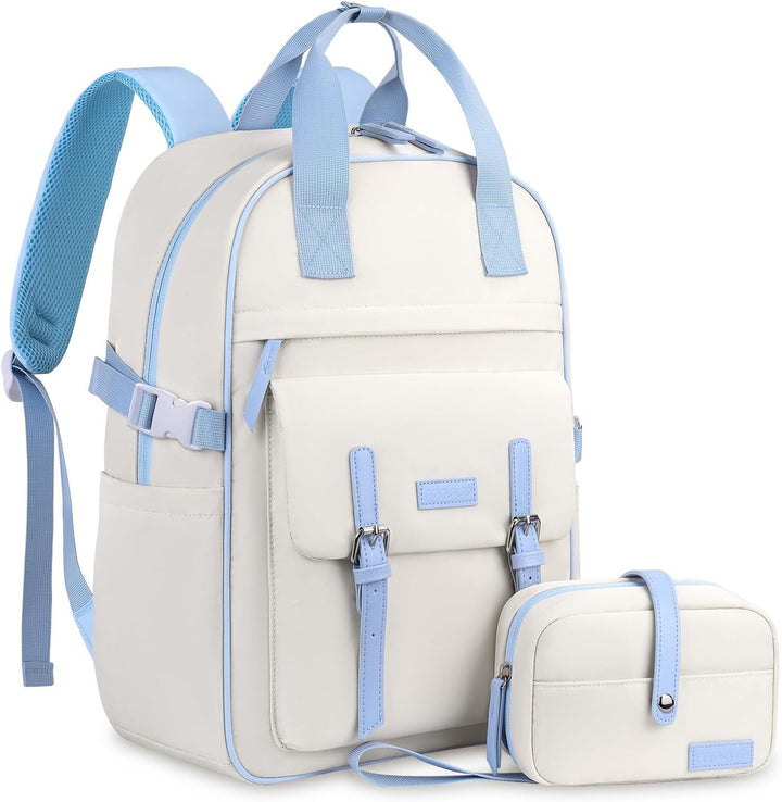 MOSISO Mochila para laptop para mujeres y hombres, mochila de compu...
