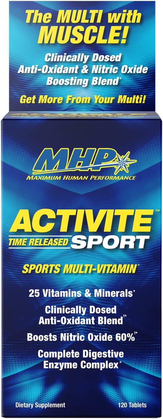 MHP Activite Sport Perfomance Multi Vitamina para Atletas, 120 Tabletas