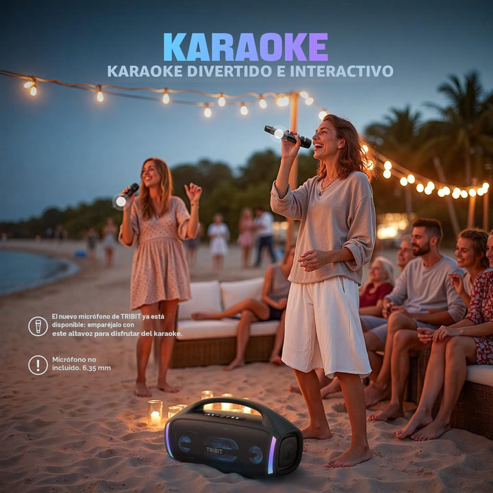 Tribit - Bocina Bluetooth StormBox Blast 2, altavoz inalámbrico por...