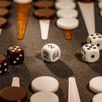 Juego de backgammon de viaje para adultos, juego de mesa clásico con
