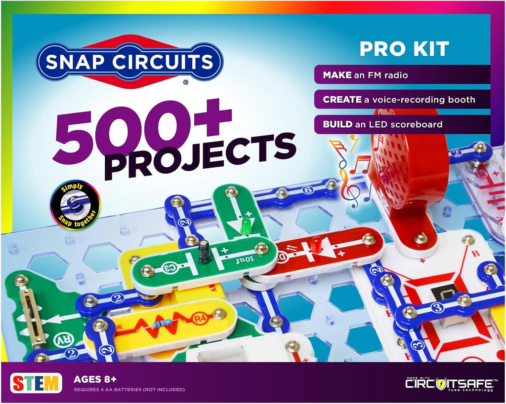 Snap Circuits Elenco Snap Circuits Pro 500 en 1 Kit de exploración electrónica