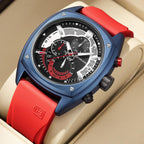 Relojes de Moda para Hombre Estilo Cronógrafo Análogo de Cuarzo
