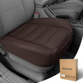 Funda de Asiento de Automóvil para Lujo y Comodidad - Cuero PU, Antideslizante, Protección de Envoltura Completa con Bolsillo de Almacenamiento para Cojín Inferior - Ajuste Universal para el