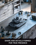 Nifeliz Abrams-X - Juego de construcción de tanques, serie militar, NF10300