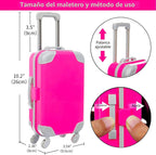 XFEYUE Juego de 23 piezas de ropa y accesorios para muñecas americanas de