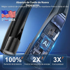 Elrerue Ventilador de cuello portátil, ventilador personal recargab...
