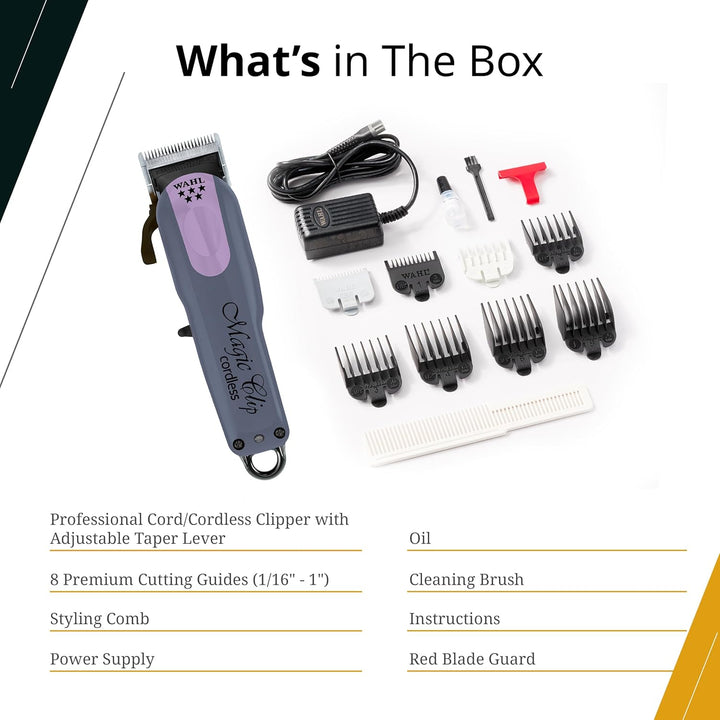 Wahl Professional 5 Star Series Magic Clip - Recortadora de pelo in...