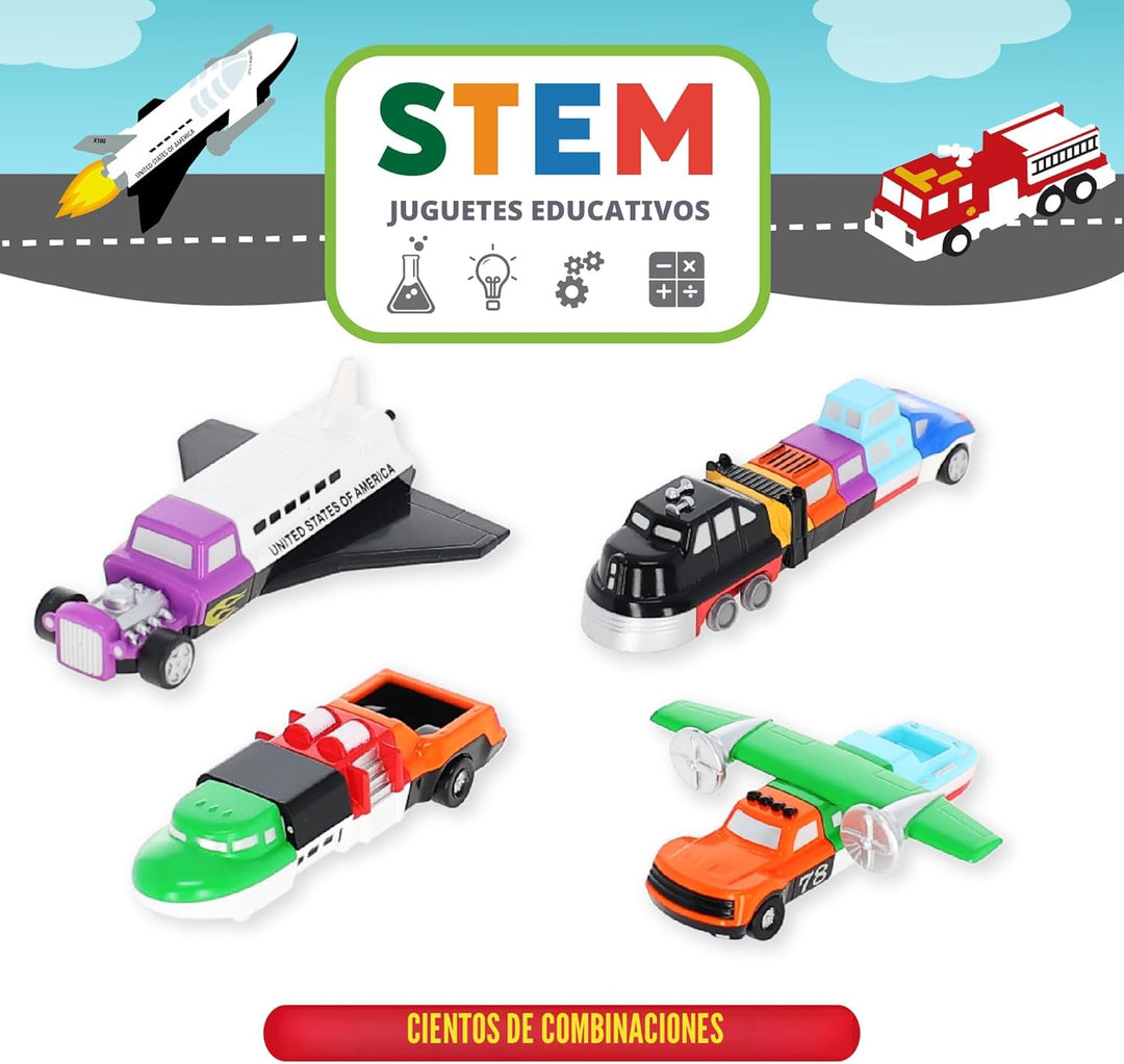 Vehículos magnéticos Popular Playthings para niños pequeños de 1 a...
