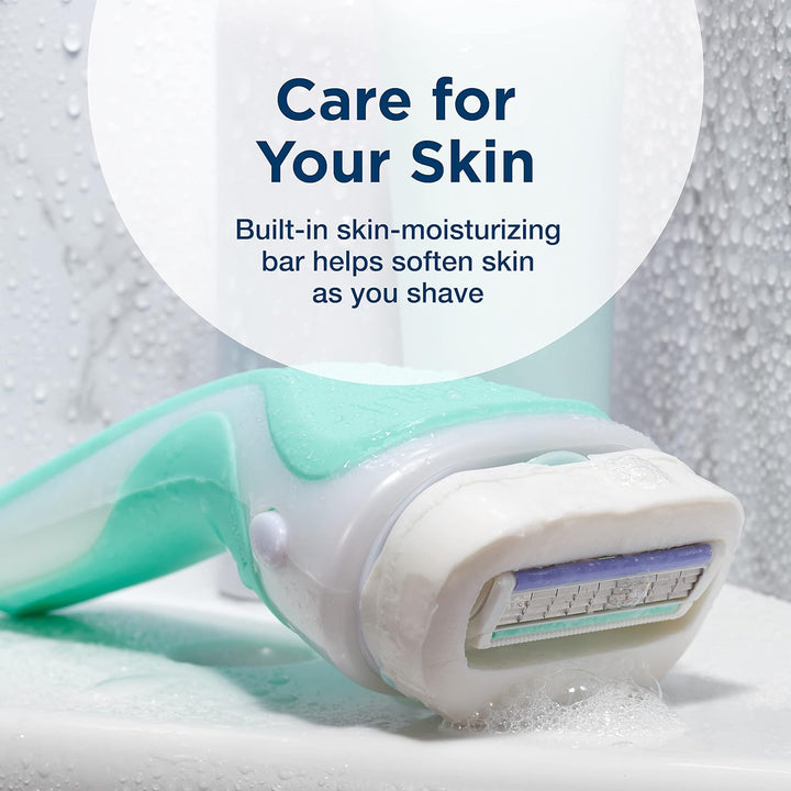 Schick INTUITION - Recambio de cuchillas de afeitar con aloe orgáni...