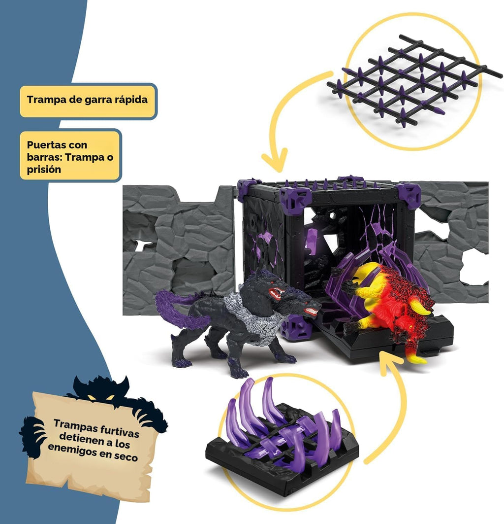 Schleich Eldrador - Arena Battlecave 71 piezas: Lava Vs. Shadow | 42673