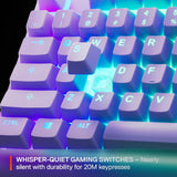 Teclado para juegos SteelSeries Apex 3 TKL Lavender RGB \u2014 Fact...