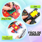 ButterflyEdufields - Kits de robótica STEM 40 en 1 para niños de 8 a 12 años | Proyectos de robots de bricolaje para niños con tablero electrónico y sensores | El mejor regalo educativo de educación